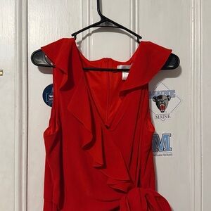 Beautiful Long Flowy Red Dress